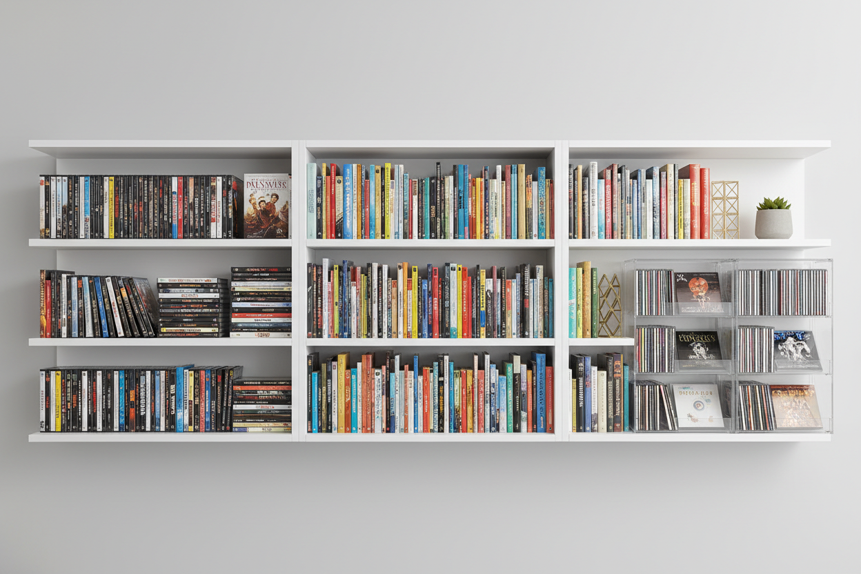 Media - DVD CD Books Vinyl Records