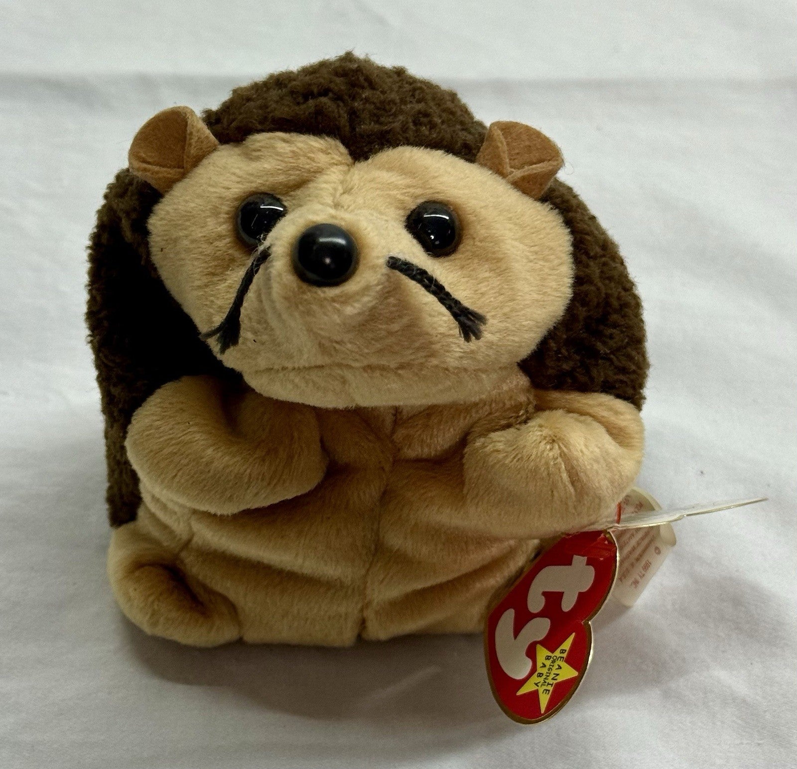 Prickles the Hedgehog a Retired Ty Beanie Baby Birthday February 19, 1998 W/Tags