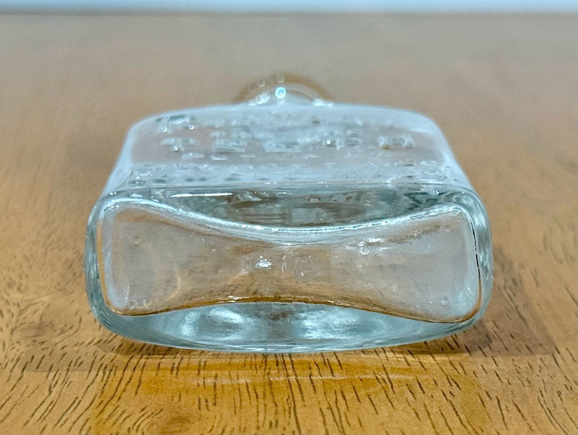 Antique Rubifoam For The Teeth E.W. Hoyt & Co. Glass Bottle