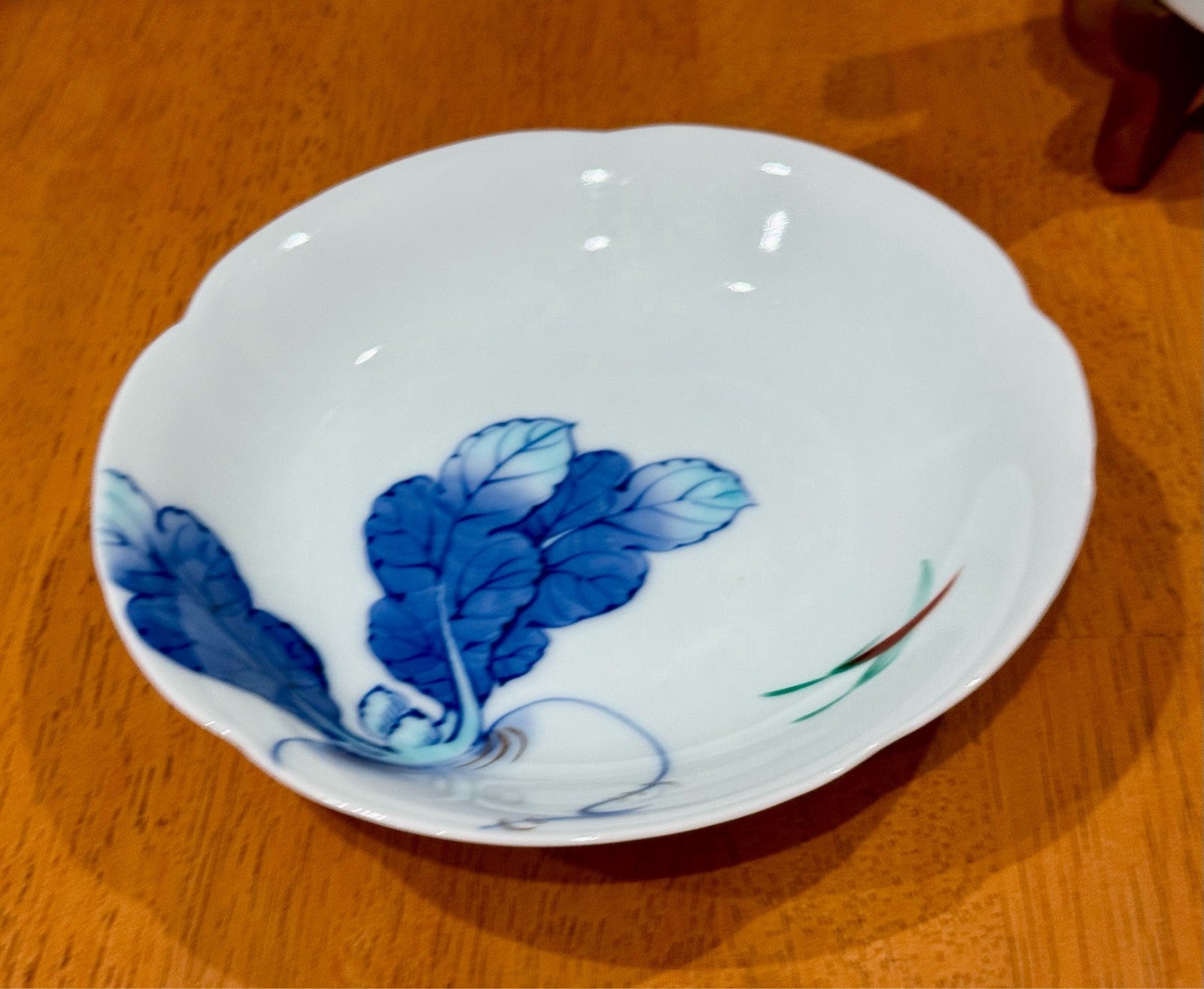 Vintage Set of 4 Traditional Japanese Arita Ware Porcelain Bowls Blue White
