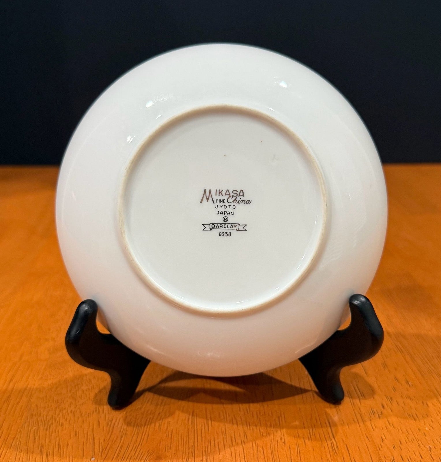 Vintage Mikasa Barclay Pattern 6-inch Coupe Dessert Bowl Fine China