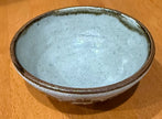 Vintage Tonala Mexico Hand Painted Sandstone Pottery Floral Bowl 5