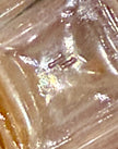 Vintage IRICE Art Deco Clear Glass Pyramid Individual Salt Shaker