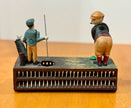 Vintage Cast Iron Birdie-Putt Mechanical Golf Coin Bank