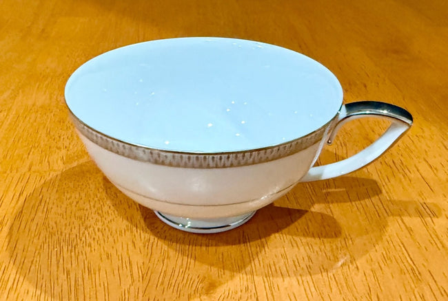 Vintage Mikasa Barclay Pattern 8258 Fine China Footed Teacup Coffee Cup