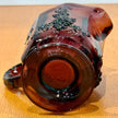 Vintage Westmoreland Amethyst Glass Purple Creamer & Sugar Set Grape & Vine
