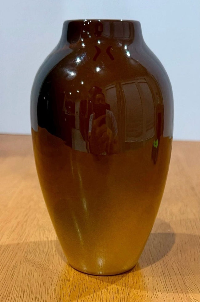 Antique Rookwood Standard Glaze Vase 900 D Caroline F. Bonsall Floral Motif