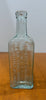 Antique Dr. W.B. Caldwell's Syrup Pepsin Bottle Clear Blue Tint Glass