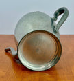 Vintage Royal Solid Pewter Teapot or Coffee Pot with Hinged Lid
