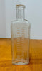 California Fig Syrup Co. Antique Glass Medicine Bottle Clear