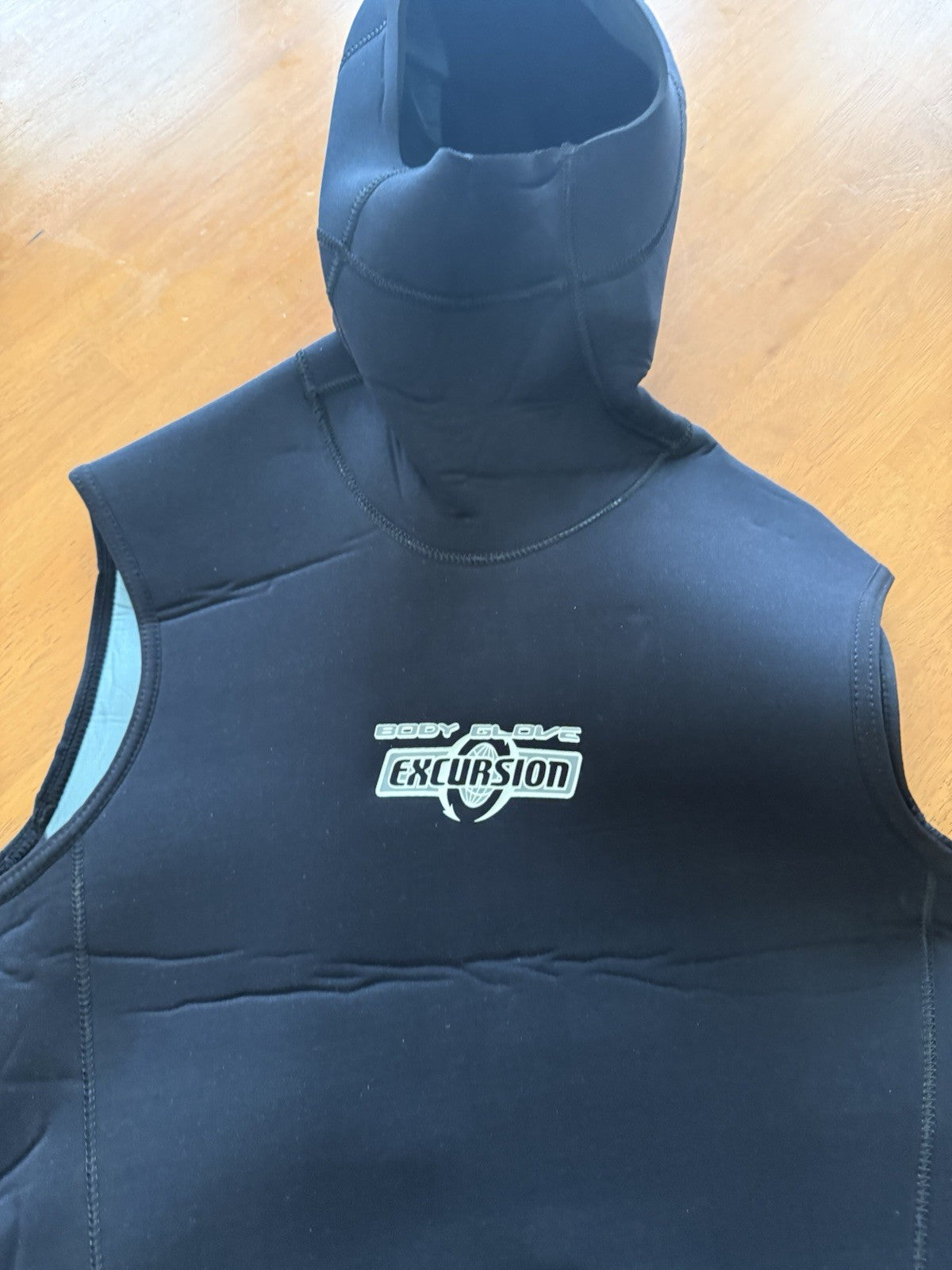 Body Glove Excursion Hooded Vest Mens XL Neoprene Diving Scuba Snorkeling Vest