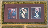 Mary Moran Guardian Angel Series Prints Celestrial Love Hope Faith Guardian RARE