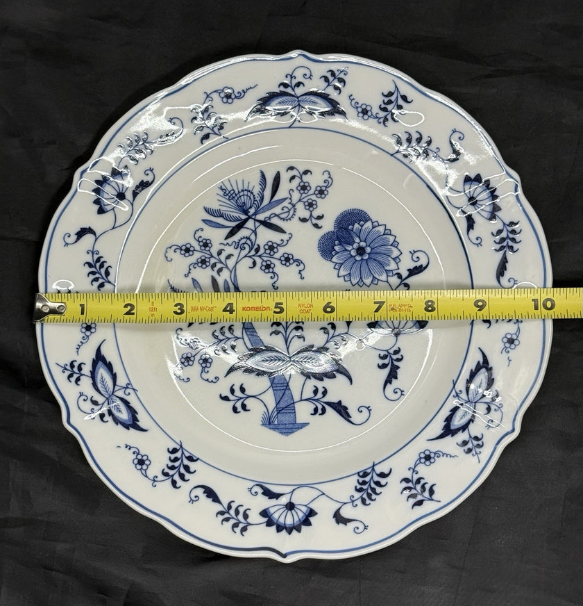 Vintage Blue Danube Blue Onion 10-1/4