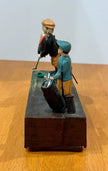 Vintage Cast Iron Birdie-Putt Mechanical Golf Coin Bank