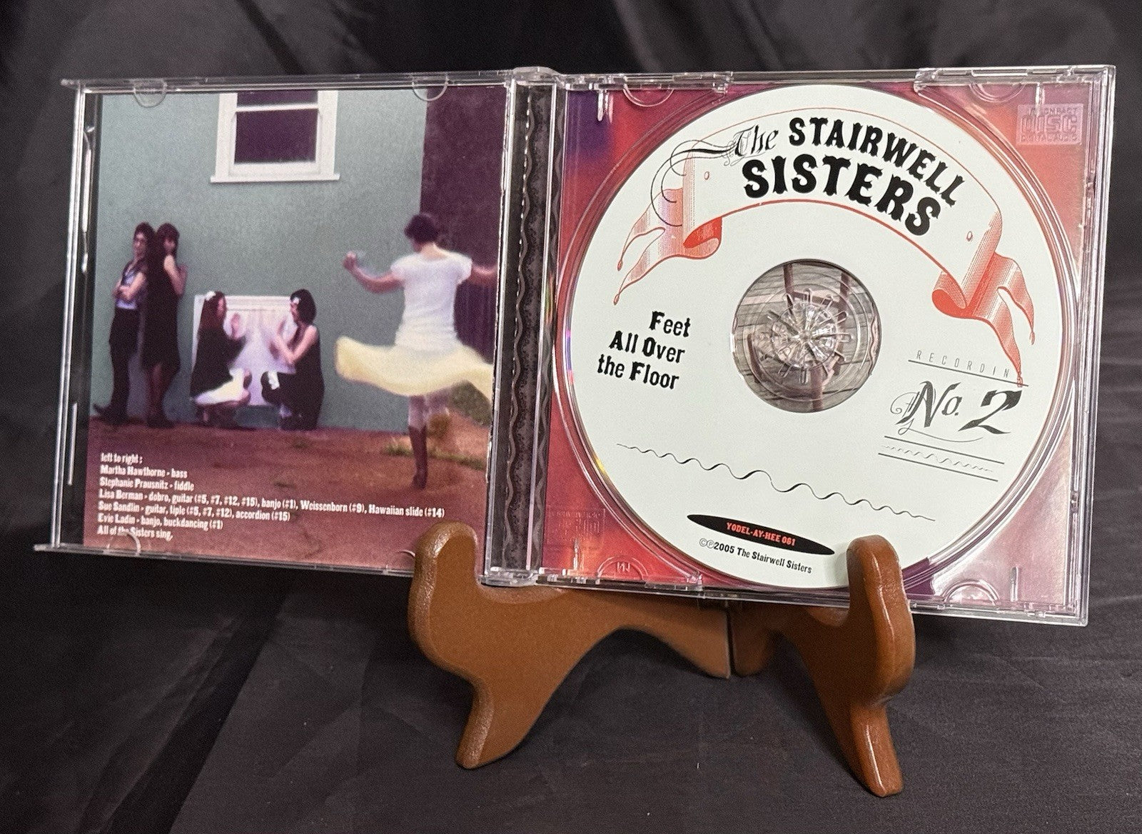 Feet All over the Floor by Stairwell Sisters (CD, 2005)