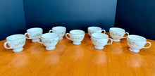 Vintage Wedgwood Westbury Leigh Shape Footed Tea Cups Set Of 9