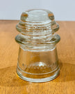 Vintage Hemingray 16 Clear Glass Insulator Made in USA 9-48 :::