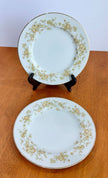Vintage Set of 2 Majestic China Meredith 305 Bread and Butter Plates Japan Floral