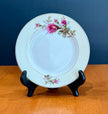 Vintage Moss Rose Pattern Bread & Butter Plate Made in Japan Gold Rim 6”