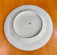 Vintage Moss Rose Fine China Luncheon Dinner Plate Made Japan Gold Rim