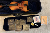 D Z Strad Model 100 Professional Handmade Violin 4/4 with Case and Accessories