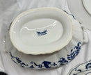 Vintage Blue Danube Oval Soup Tureen with Lid & Underplate Blue Onion Pattern