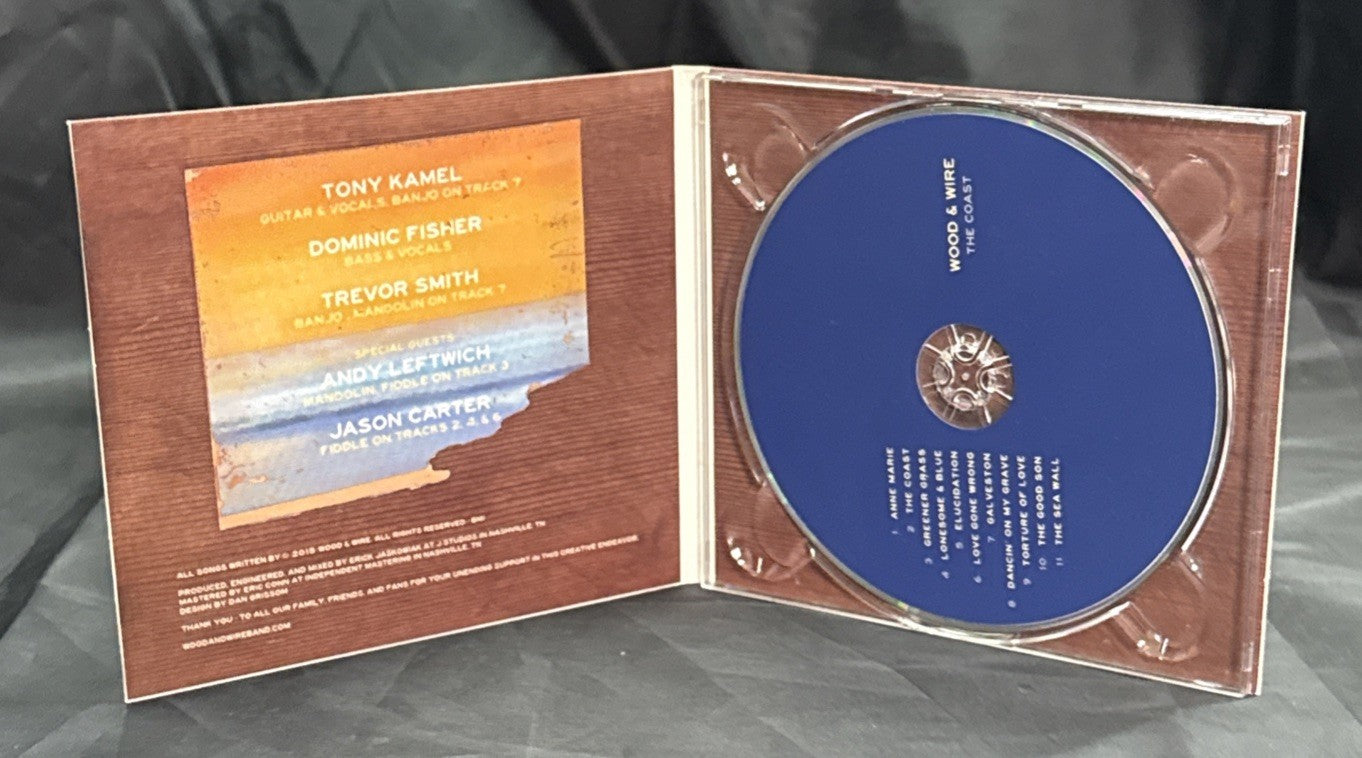The Coast by Wood & Wire (Vinyl, 2015) Home Grown Music From Austin Texas CD