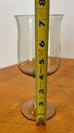 Vintage Set Of 8 Lenox Green Mist Water Goblets Expression Line Smoky Green Sage