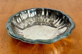 Vintage Oneida Ltd. Silver-Plated Scalloped Rim Candy Dish