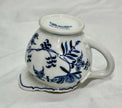 Vintage Blue Danube Porcelain Creamer Blue Onion Pattern Japan