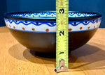 Antique PZH BEEK Model #8 Ceramic Bowl Gouda Holland Art Deco Floral Circa 1923