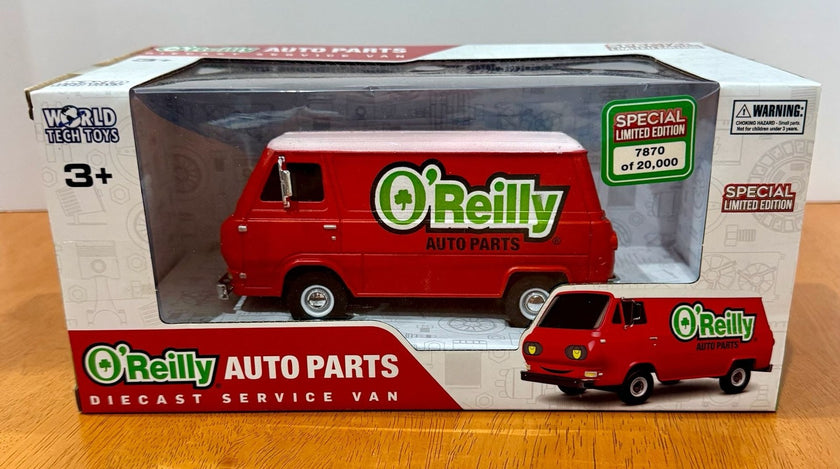 World Tech Toys O'Reilly Auto Parts Diecast Service Van Special Ltd Ed 7870