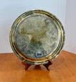 International Silver Company Round Silverplated Serving Tray ~11 Inch