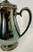 Vintage Henley Oneida Community LTD Silverplate Coffee Pot Queen Bess II
