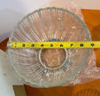 Vintage Godinger Silver 7 Piece Crystal and Silverplate Salad Bowl Set 900/4