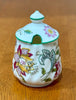 Vintage Minton Haddon Hall Bone China Mustard or Condiment Pot with Lid