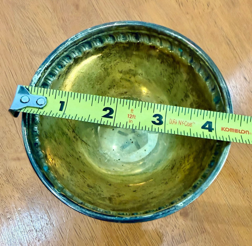 Vintage Wm. Rogers Silver Plated Pedestal Footed Bowl Model 805