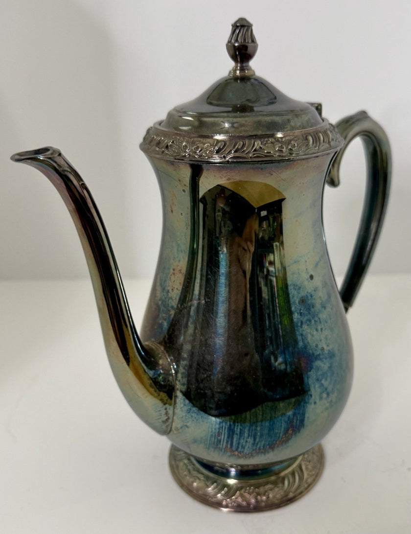 Vintage Henley Oneida Community LTD Silverplate Coffee Pot Queen Bess II