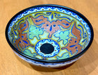Antique PZH BEEK Model #8 Ceramic Bowl Gouda Holland Art Deco Floral Circa 1923