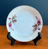 Vintage Moss Rose Floral Pattern Fine China Made in Japan Coupe Dessert Bowl