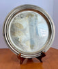 International Silver Company Round Silverplated Serving Tray ~11 Inch