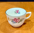 Vintage Scio Pottery Hazel Floral Tea Cup Moss Rose Pattern