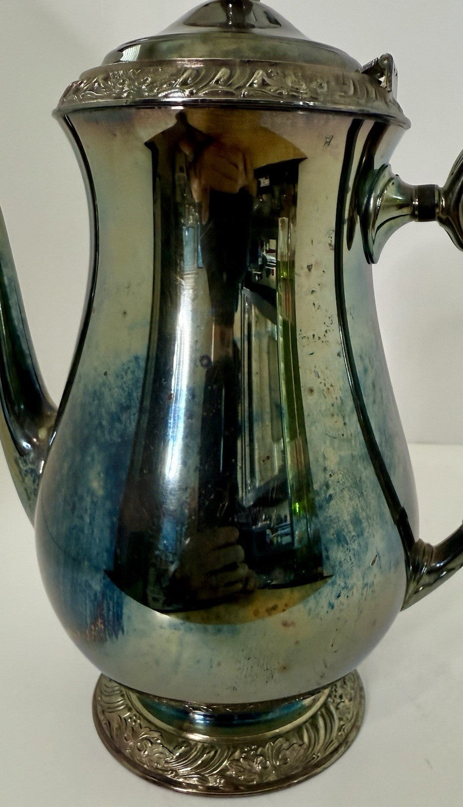 Vintage Henley Oneida Community LTD Silverplate Coffee Pot Queen Bess II