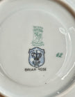 Schumann Bavaria Golden Crown E&R Briar Rose Porcelain Teacup Saucer