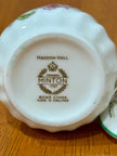 Vintage Minton Haddon Hall Bone China Mustard or Condiment Pot with Lid