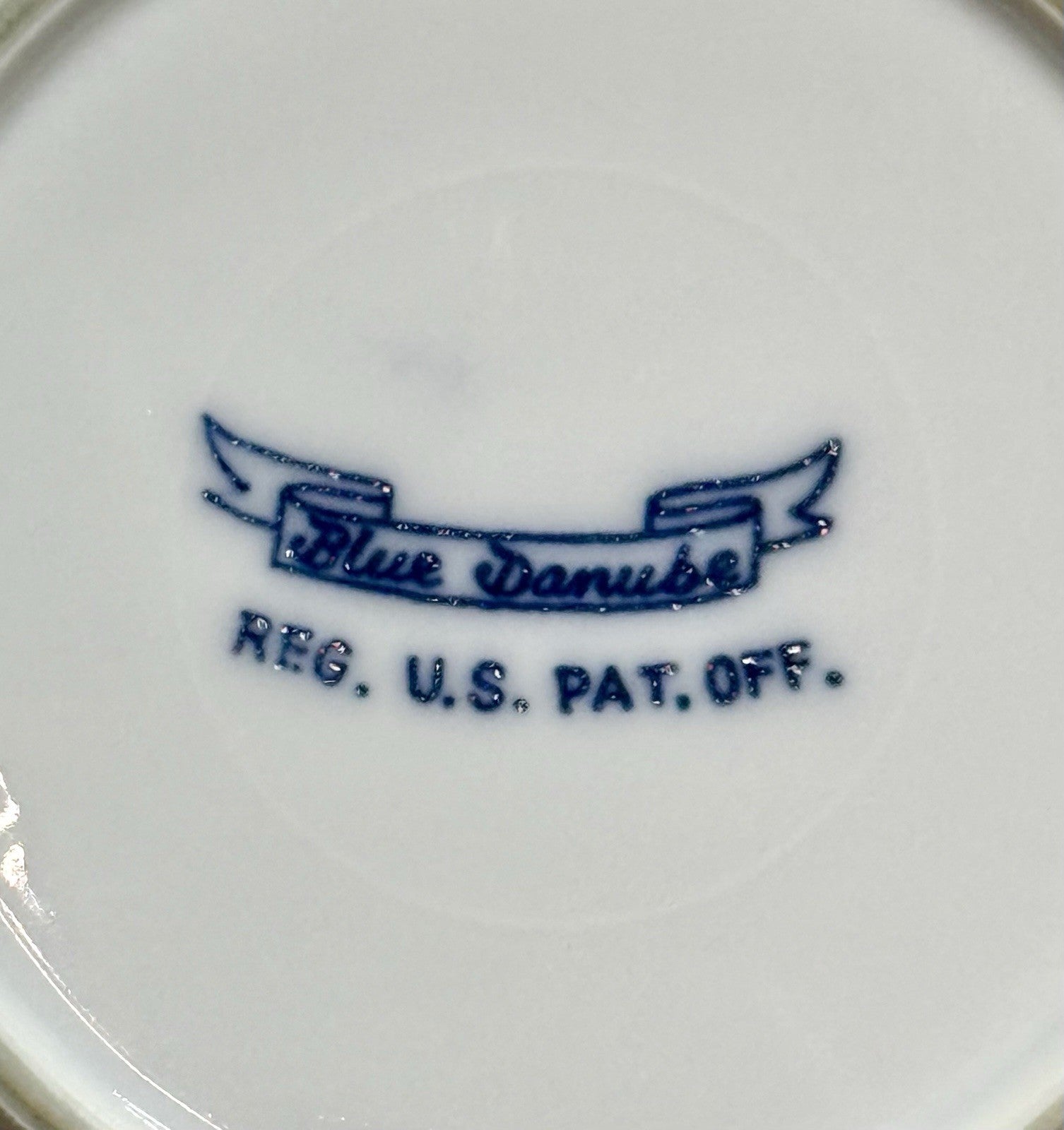 Vintage Blue Danube Sauce Dessert Fruit Coupe Bowl 5 3/8” Japan Rare!