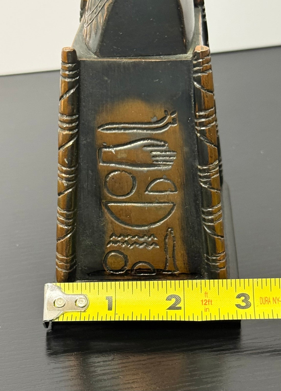 Vintage Heavy Bronze Finished Replica Ancient Egyptian Queen Nefertiti