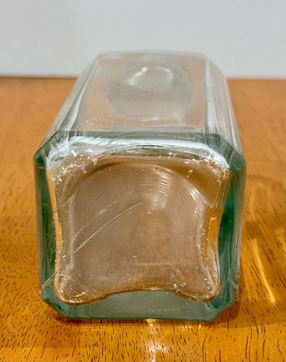 Antique C.S. Littell & Co. Alco-Balm Glass One Pint Bottle Circa 1920s