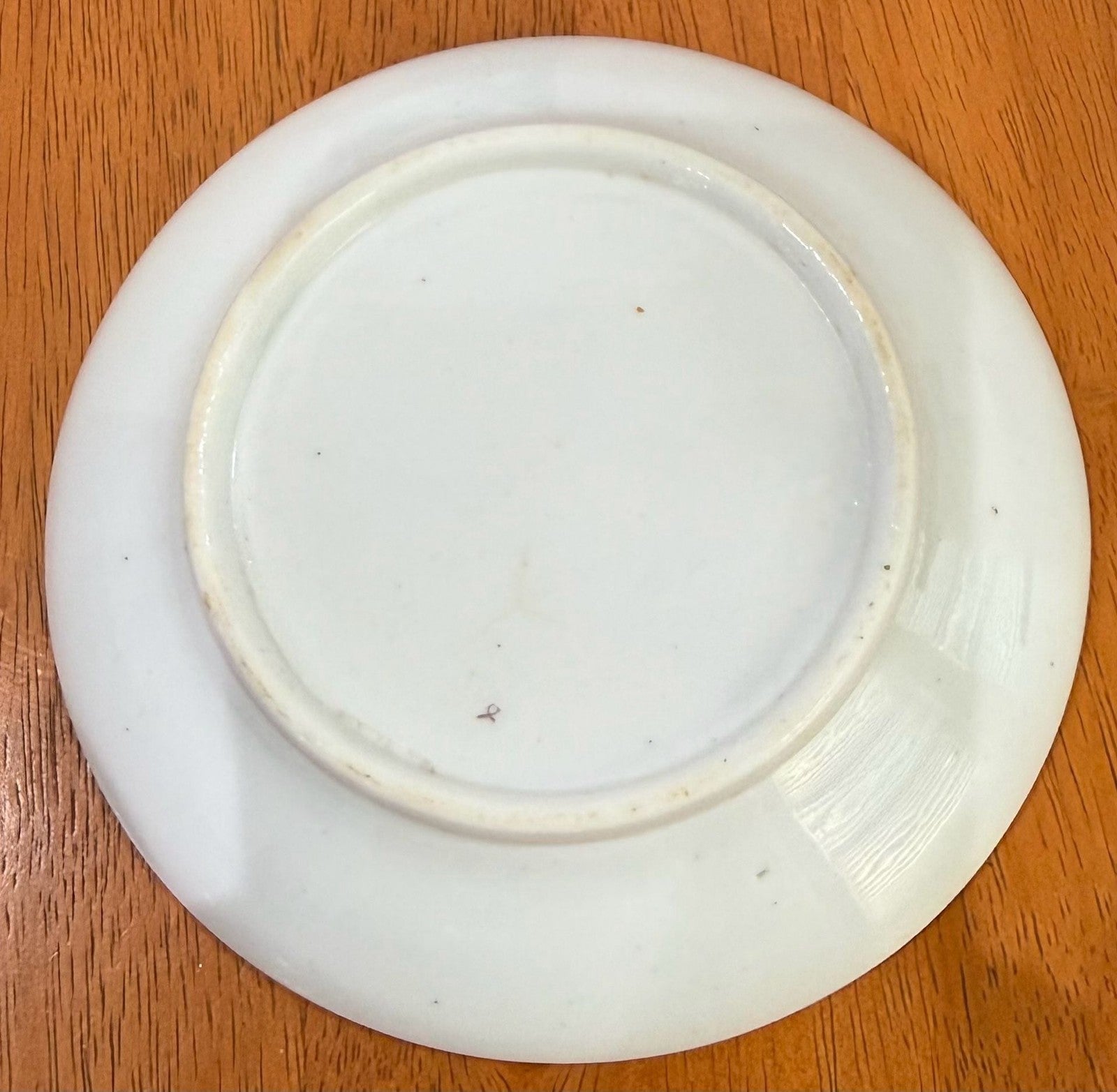 Antique Ridgway Hand Painted Floral Porcelain Saucer Pattern 2/818 circa 1825
