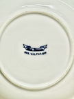 Vintage Blue Danube China Blue Onion Pattern Rimmed 8 1/4